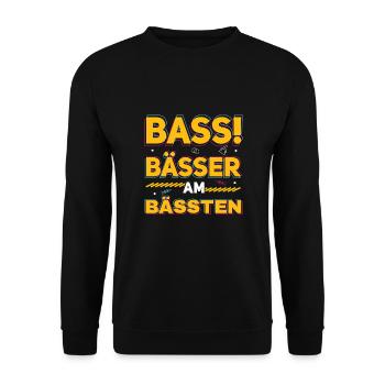 GOA Techno House Party EDM Festival Electro Rave - Unisex Pullover - Schwarz - Vorne - Alina (178cm) & Michal (187cm)