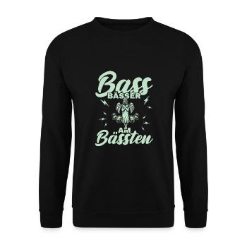 GOA Techno House Party EDM Festival Electro Rave - Unisex Pullover - Schwarz - Vorne - Alina (178cm) & Michal (187cm)