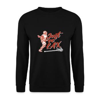 Lacrosse LAX Club Team Players Coaches Fans Coach - Sweat-shirt Unisexe - noir - Devant - Alina (178cm) & Michal (187cm)