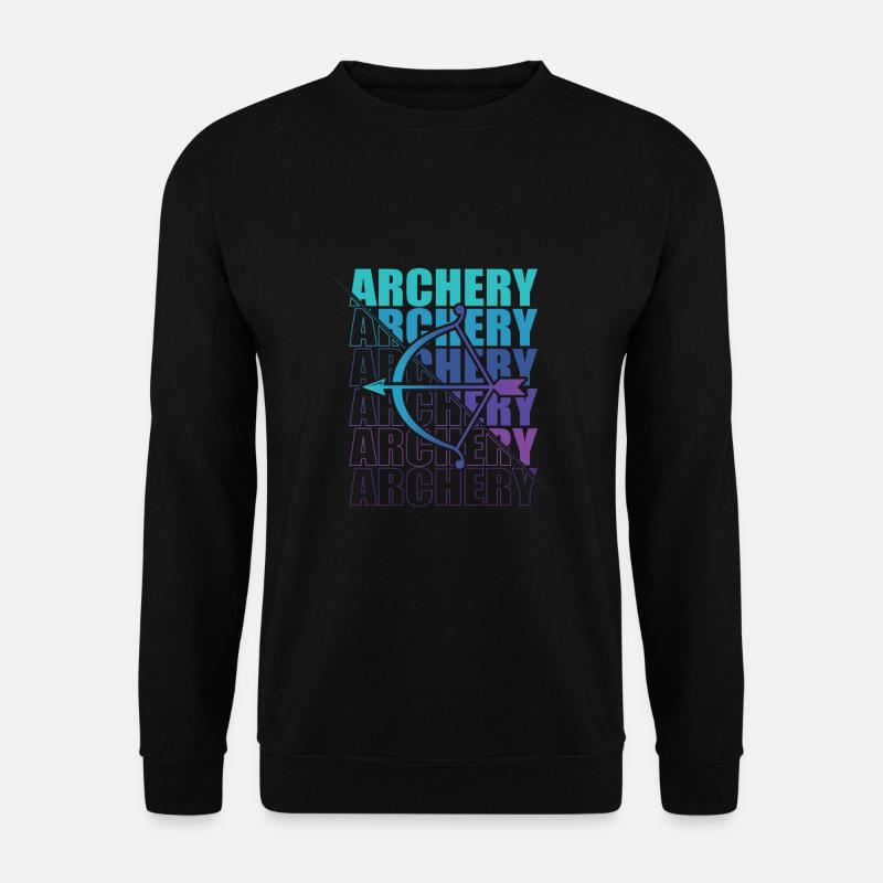 Archery Archery Archery Arrow Arrow - Unisex Sweatshirt - black