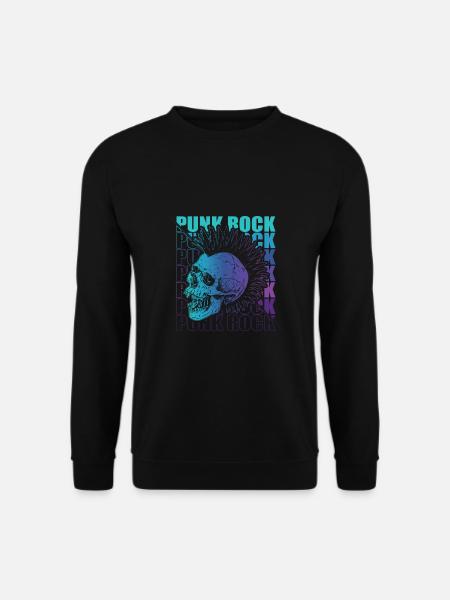 Punk Rock Pogo Anarchie Punks Punk Rocker Punk - Sweat-shirt Unisexe - noir