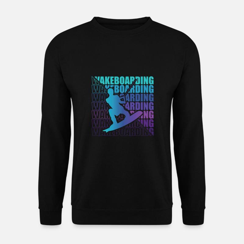 Wakeboard Wakeboarder Wakeboarding Freestyle DNA - Unisex Sweatshirt - black