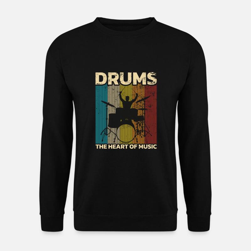Drummers Drummers Drummers Drummers - Unisex Sweatshirt - black