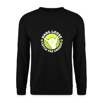 Surf, kitesurf, wakeboard, beach surfers - Sweat-shirt Unisexe - noir - Devant - Alina (178cm) & Michal (187cm)