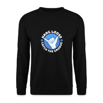 Surf, kitesurf, wakeboard, beach surfers - Sweat-shirt Unisexe - noir - Devant - Alina (178cm) & Michal (187cm)