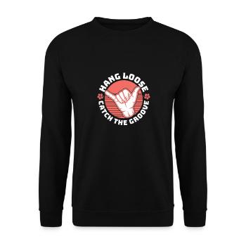 Surf, kitesurf, wakeboard, beach surfers - Sweat-shirt Unisexe - noir - Devant - Alina (178cm) & Michal (187cm)