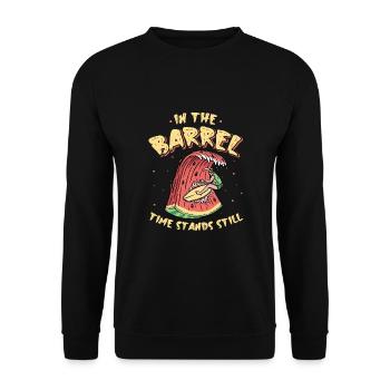 Surf, kitesurf, wakeboard, beach surfers - Sweat-shirt Unisexe - noir - Devant - Alina (178cm) & Michal (187cm)