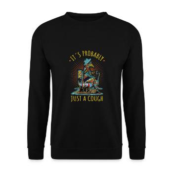 Arzt, Mediziner, Medizin Student, Sponsion - Unisex Pullover - Schwarz - Vorne - Alina (178cm) & Michal (187cm)