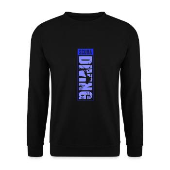 Scuba Diving, Scuba Diving, Holiday Sea Diver - Unisex Sweatshirt - black - Front - Alina (178cm) & Michal (187cm)