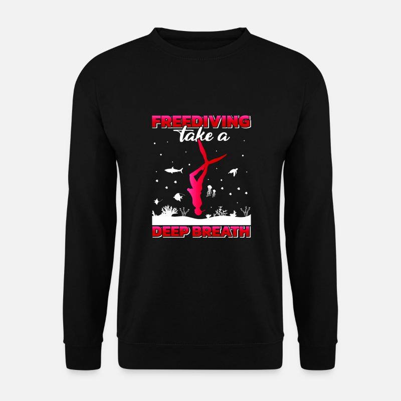 Plongée, Apnée, Apnée No Limit Apnée - Sweat-shirt Unisexe - noir