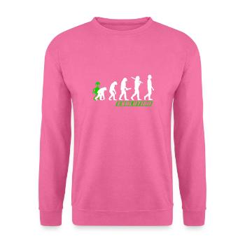 Alien, UFO, UAP, Space, Weltraum Flugobjekt - Unisex Pullover - Pink - Vorne