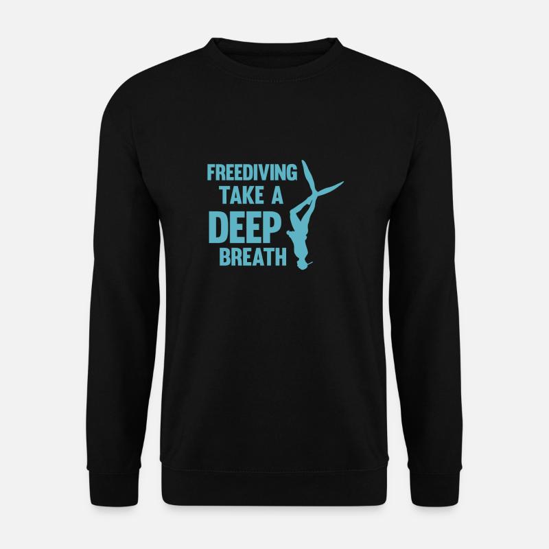 Plongée, Apnée, Apnée No Limit Apnée - Sweat-shirt Unisexe - noir