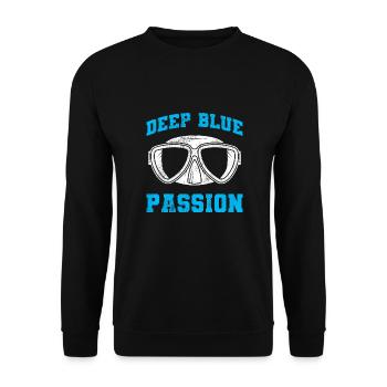 Scuba Diving, Scuba Diving, Holiday Sea Diver - Unisex Sweatshirt - black - Front - Alina (178cm) & Michal (187cm)