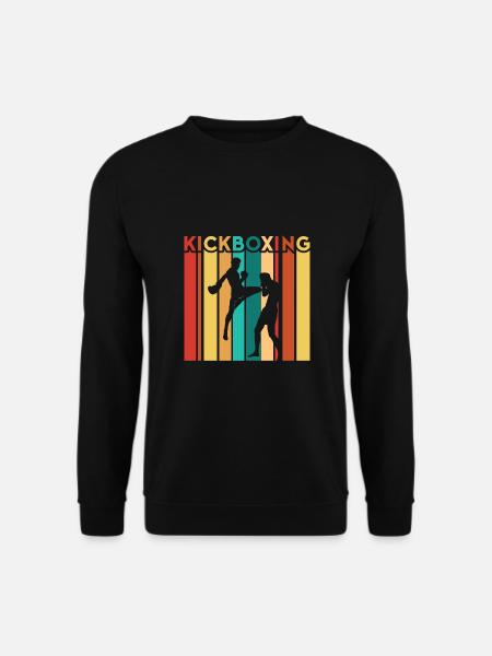 Kickboxer Martial Arts Kickboxing Kickboxen - Unisex Sweatshirt - black
