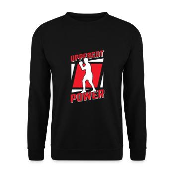Boxe Arts martiaux Boxe Club de boxe Boxeurs - Sweat-shirt Unisexe - noir - Devant - Alina (178cm) & Michal (187cm)