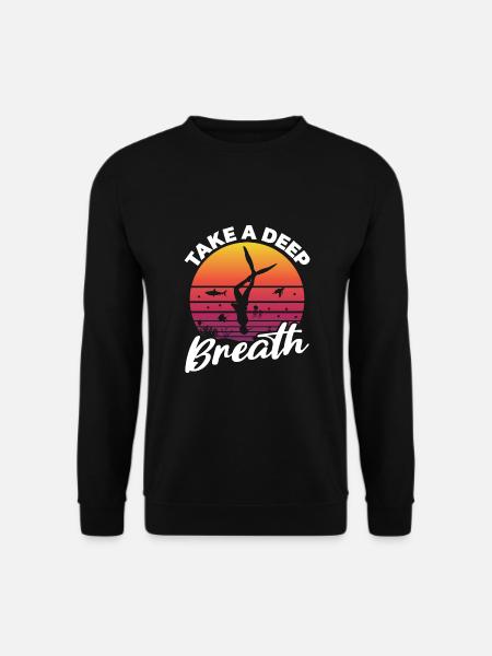 Plongée, Apnée Plongée, Apnée No Limit Apnée Apnée - Sweat-shirt Unisexe - noir