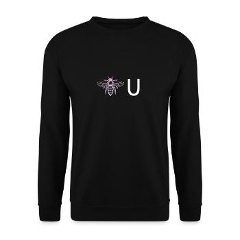 Soyez vous-même ! Confiance en soi, pensée positive, motivation - Sweat-shirt Unisexe - noir - Devant - Alina (178cm) & Michal (187cm)