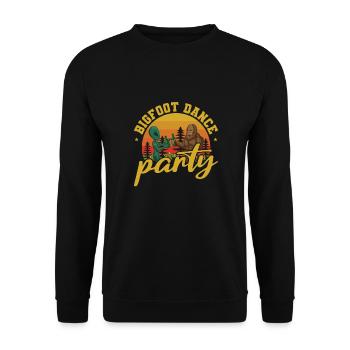 Alien, UFO, UAP, Space, Weltraum Flugobjekt - Unisex Pullover - Schwarz - Vorne - Alina (178cm) & Michal (187cm)
