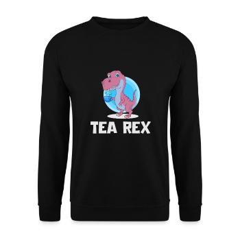Wissenschaft Nerd Physik Student Witze Geek - Unisex Pullover - Schwarz - Vorne - Alina (178cm) & Michal (187cm)