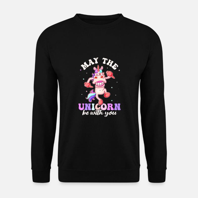Funny, Mythical Creature, Dinosaur, Funny - Unisex Sweatshirt - black