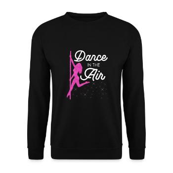 Pole Dance Dancer, Pole Dancing, Pole Dancing - Unisex Sweatshirt - black - Front - Alina (178cm) & Michal (187cm)