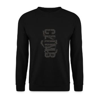 Bloc, escalade, escalade libre Chameleon Boulder - Sweat-shirt Unisexe - noir - Devant - Alina (178cm) & Michal (187cm)