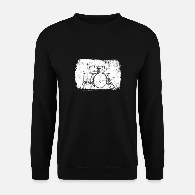 Batterie Batteurs Batteurs - Sweat-shirt Unisexe - noir