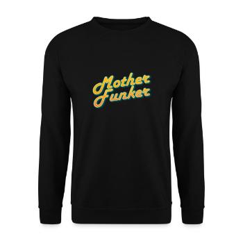 Funk-Soul-Nights Disco Journey into the 60s to 80s - Unisex Sweatshirt - black - Front - Alina (178cm) & Michal (187cm)