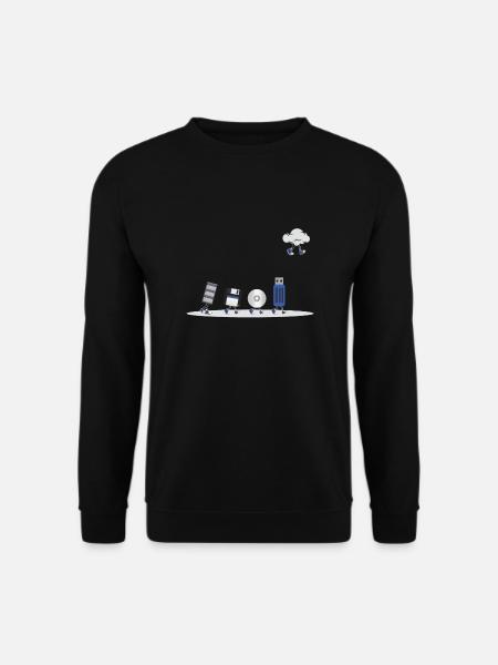 IT Geek, PC Zubehör Speichergeräte Evolution - Unisex Pullover - Schwarz