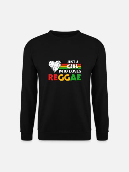 Musique rastafari Rasta Jamaïque Reggae - Sweat-shirt Unisexe - noir