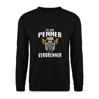 Tuner automobile, Mécanicien automobile, Voiture de course, Tuning - Sweat-shirt Unisexe - noir - Devant - Alina (178cm) & Michal (187cm)
