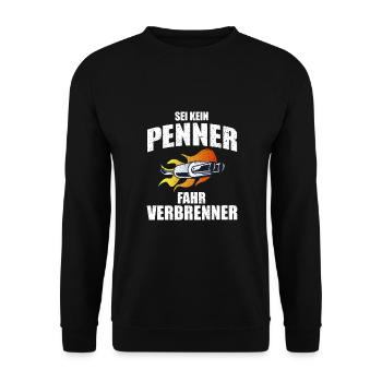 Tuner automobile, Mécanicien automobile, Voiture de course, Tuning - Sweat-shirt Unisexe - noir - Devant - Alina (178cm) & Michal (187cm)