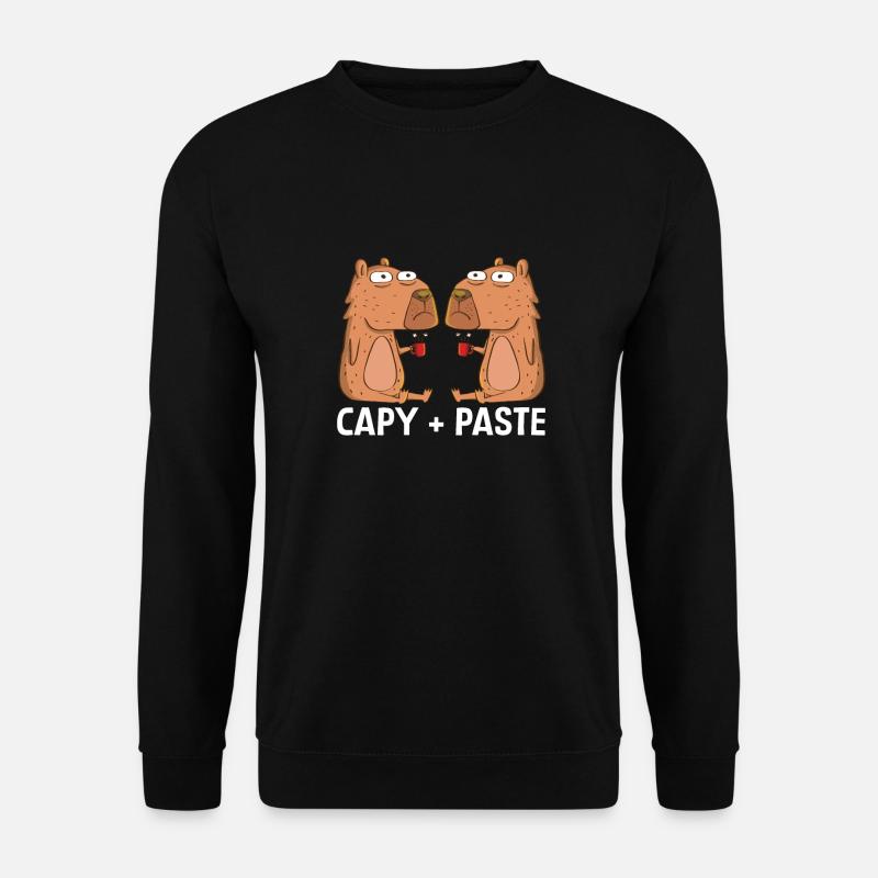 Programmierer Wombat Software Computer PC - Unisex Pullover - Schwarz