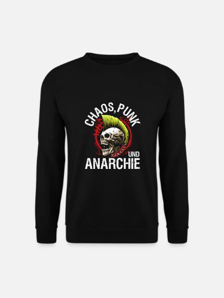 Punk Rock Pogo Anarchie Punks Punk Rocker Punk - Sweat-shirt Unisexe - noir