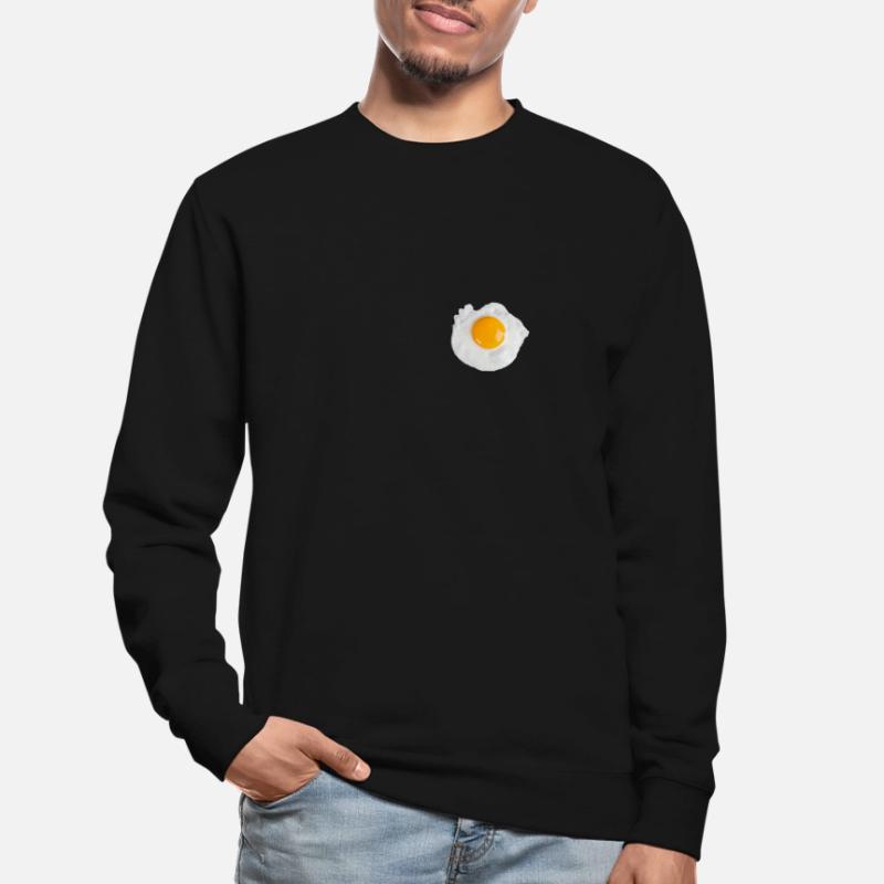 Egg Fried Egg Scrambled Eggs Breakfast Egg for Toast Unisex Sweatshirt
