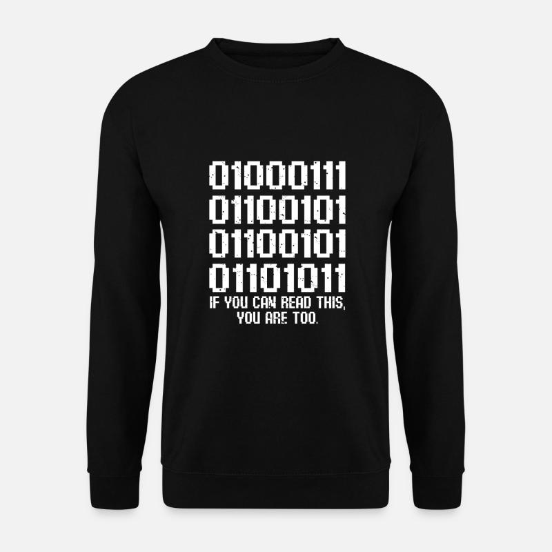 Wissenschaft Nerd Physik Student Witze Geek - Unisex Pullover - Schwarz