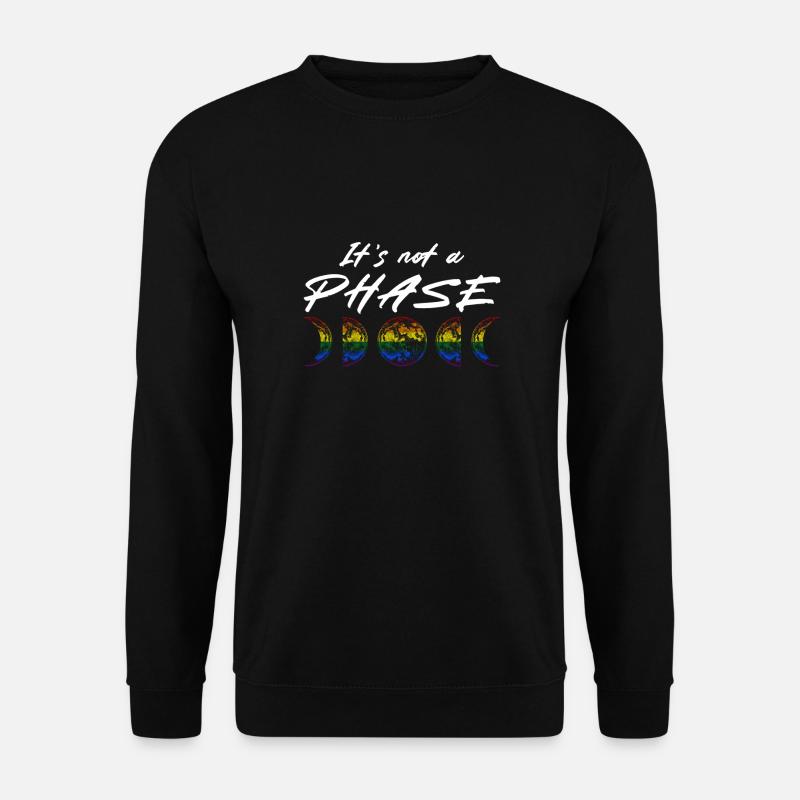 Schönes "Gegen Rassismus" - Unisex Pullover - Schwarz