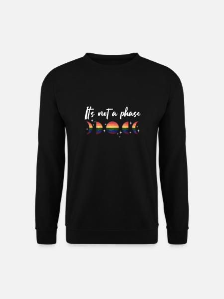 LGBTQIA+ Lesbians, Gays, Equality - Unisex Sweatshirt - black