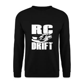RC - drift - Unisex Sweatshirt - black - Front - Alina (178cm) & Michal (187cm)