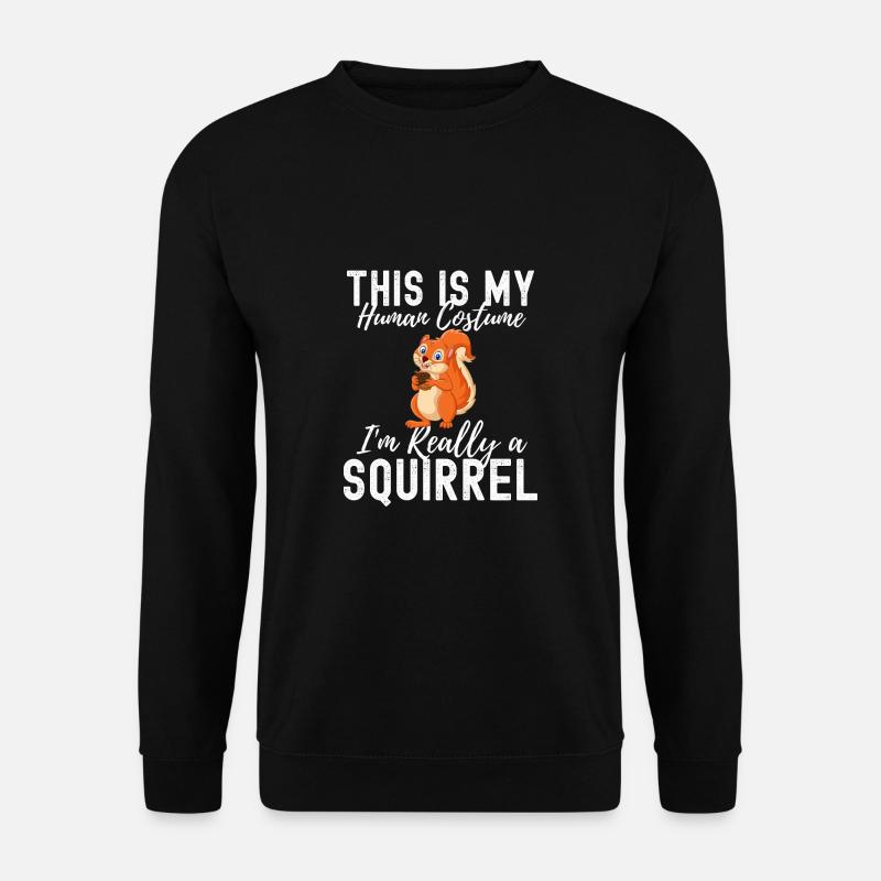 squirrel - Unisex Sweatshirt - black