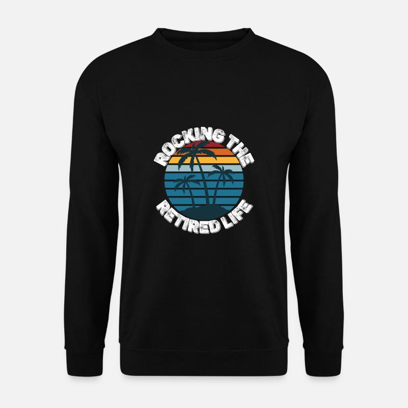Ruhestand - Rente - Unisex Pullover - Schwarz