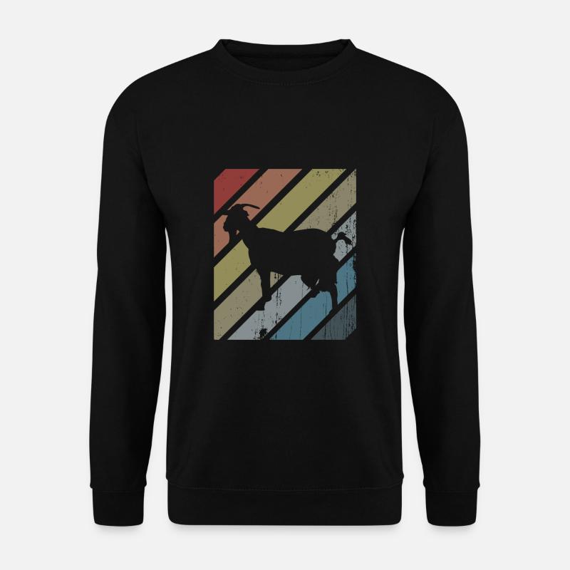 Ziege - Unisex Pullover - Schwarz