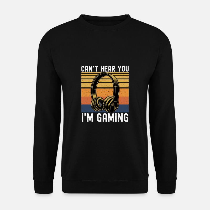 Gaming - Unisex Pullover - Schwarz