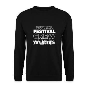 Equipe officielle du festival - Sweat-shirt Unisexe - noir - Devant - Alina (178cm) & Michal (187cm)