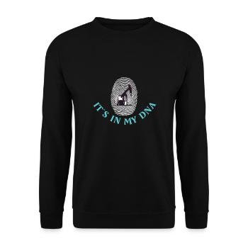 OILFIELD: Its in my DNA - Unisex Pullover - Schwarz - Vorne - Alina (178cm) & Michal (187cm)