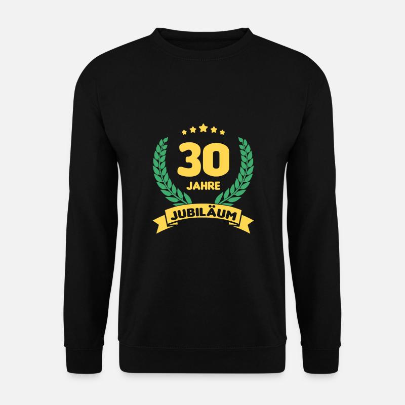 30 Jahre Jubiläum - Unisex Pullover - Schwarz