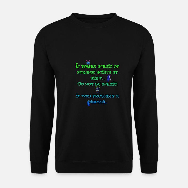 Seltsame Geräusche - Unisex Pullover - Schwarz