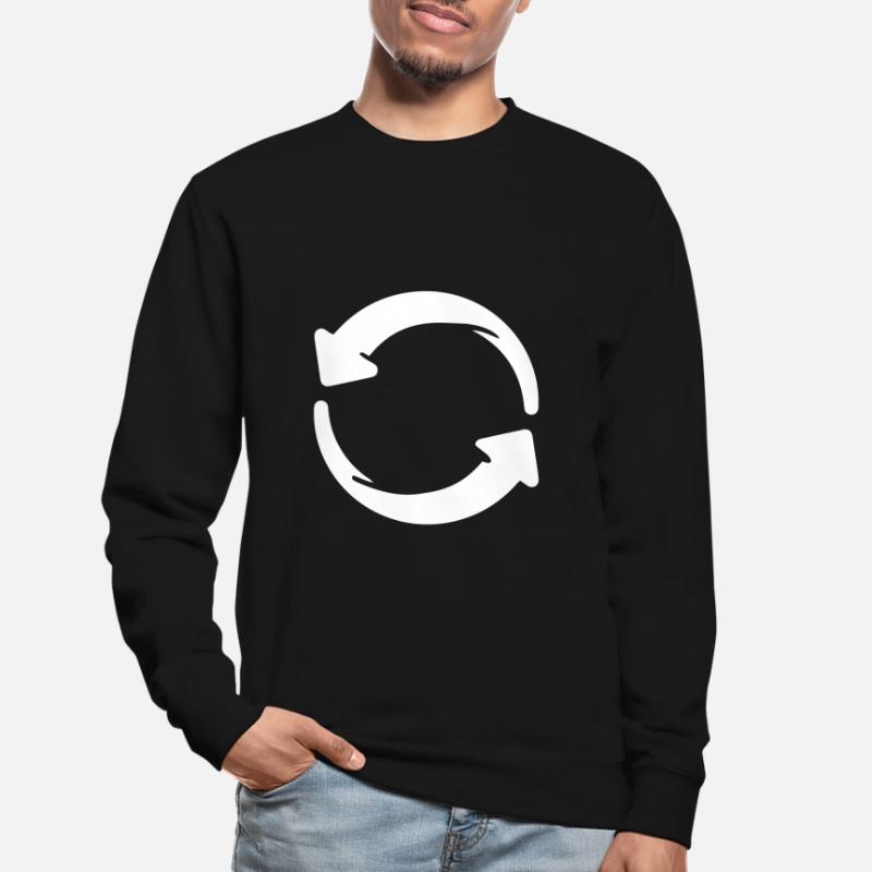 Répéter Répéter Symbole Répéter Sweat-shirt Unisexe