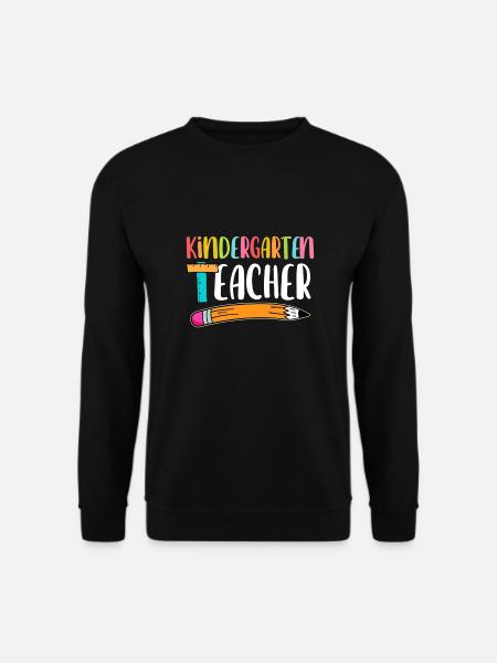 Back To School Kindergarten Teacher - Unisex Sweatshirt - black