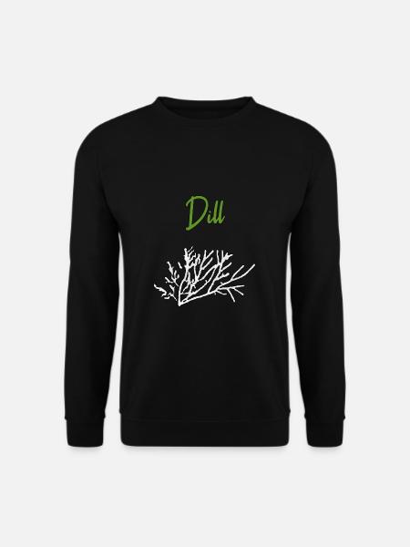 Dill Herbs - Unisex Sweatshirt - black